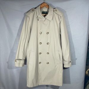 Lauren Tan trench coat Sz 38 R